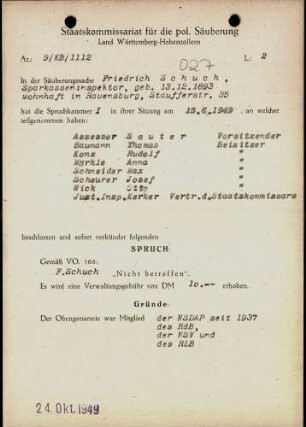 Schuch, Friedrich