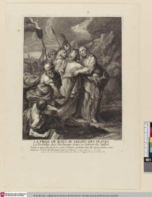 [Die Passion Christi - Der Verrat; La Perfidie des Pecheurs dans le baiser de Judas]