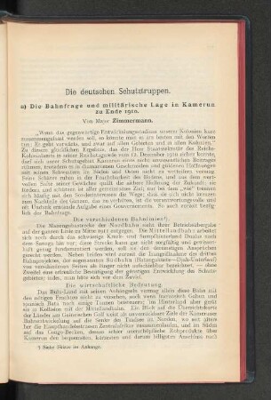 Die deutschen Schutztruppen.