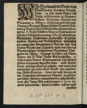 2v-3v, Keyserliches Patent, Ihr Keyserl. Majestät ...