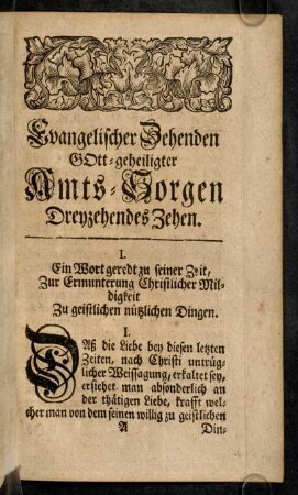 1-64, XIII. Zehen.