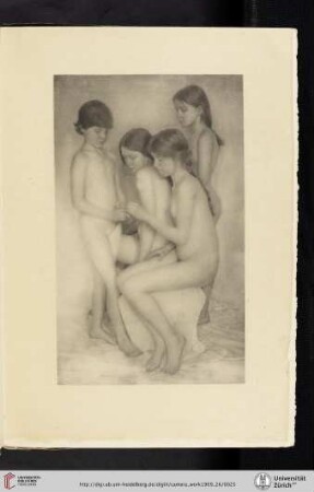 [Alice Boughton, V. Nude, photogravure]