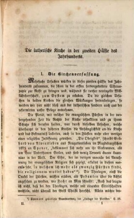 Vorgeschichte des Rationalismus, 2. Das kirchliche Leen im siebzehnten Jahrhundert. 2. Die zweite Hälfte des siebzehnten Jahrhunderts