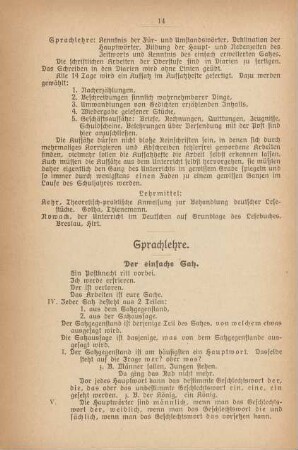 Sprachlehre