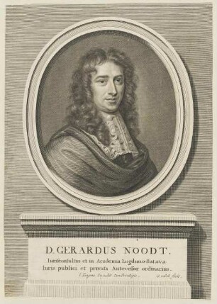 Bildnis des Gerardus Noodt