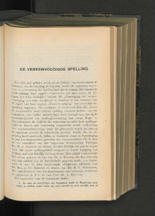 De vereenvoudige spelling