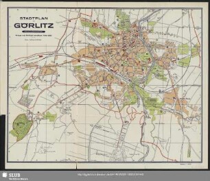 Karte : Stadtplan Görlitz