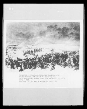 Rückzug der napoleonischen Armee über die Beresina im Jahre 1812