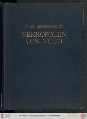 Band 12: Jahrbuch des Deutschen Archäologischen Instituts / Ergänzungs-Heft: Nekropolen von Vulci