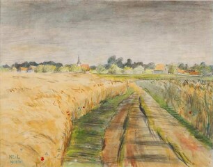 Kurt Lange - Blick von den Steinkirchner Feldern