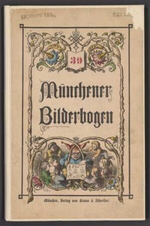 Münchener Bilderbogen 39: [Nro 913-936]
