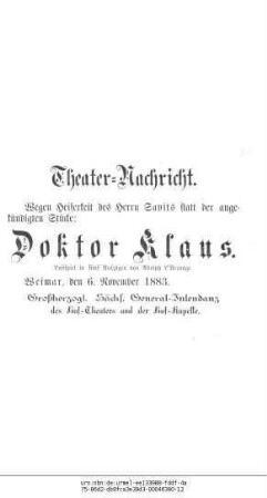Doktor Klaus