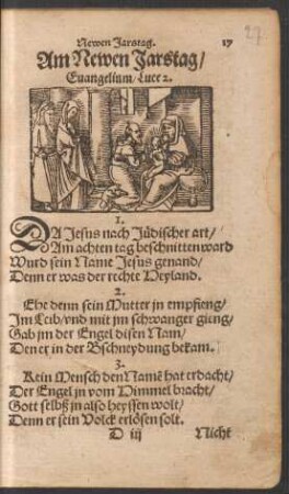 Am Newen Jarstag ...