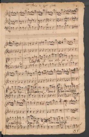Ascanio. Auszüge; S, vl (2), b; As-Dur