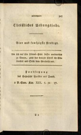 307-320, Vier und funfzigste Predigt.