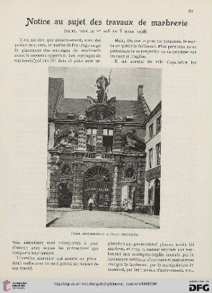 5: Notice au sujet des travaux de marbrerie, [2]