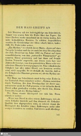 Der Hass Greift An