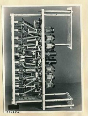 Block-Fernseh-Anlage, Einschub, Bild 3; Foto 1954