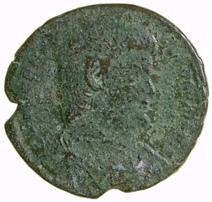 Münze, Doppelter Centenionalis, 350 - 353