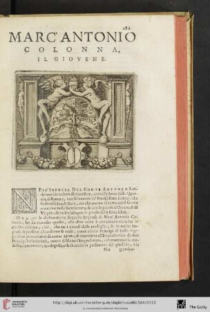 Marc'Antonio Colonna, il Giovene