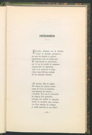 Hosanna
