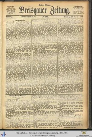 13.11.1898 (Erstes Blatt)