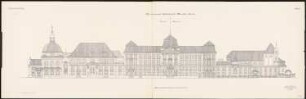 Hochschulen für Bildende Künste und für Musik, Berlin-Charlottenburg: Hochschule für Musik: Ansicht Fasanenstr. 1:100