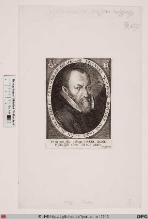 Bildnis Johann Wolfgang Rötenbeck (Rotenpek)