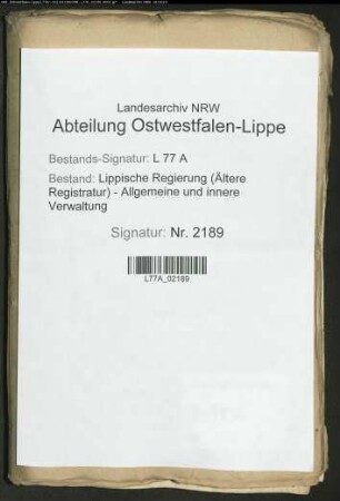 Konkurs des Amtmann Lucanus zu Detmold: Rückstände des Amtmanns Lucanus aus der Detmolder Kornbodenrechnung
