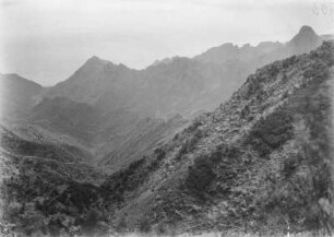 Im Valle de Chinamada : Blick entlang der Landschaft des Valle de Chinamada