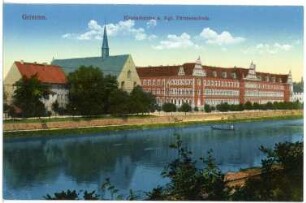 Grimma. Klosterkirche und Fürstenschule