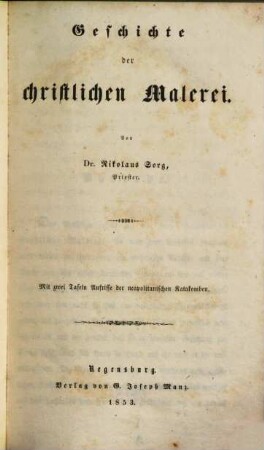 Geschichte der christlichen Malerei