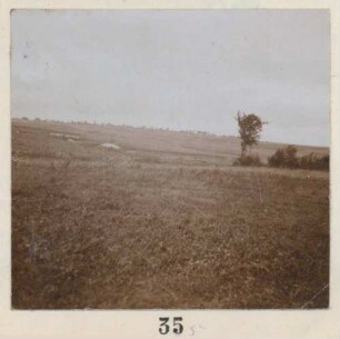 Foto der Friedhofecke von Ovillers(-la-Boisselle)