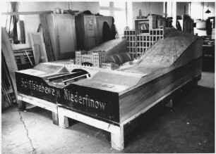 Bauwerksmodell Schiffshebewerk Niederfinow