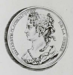 Bildnismedaillon Elisabeth Claude Jacquet de La Guerre, Planche XI