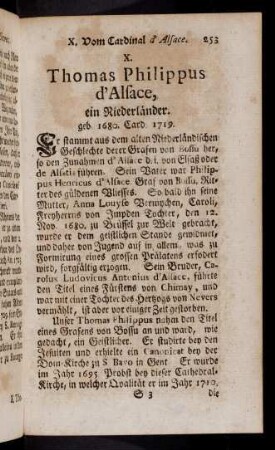 253-264, X. Thomas Philippus d´Alsace