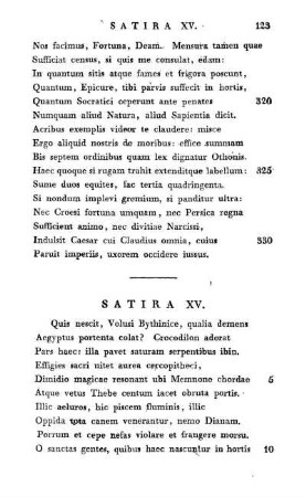 Satira XV.