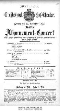 Abonnement=Concert