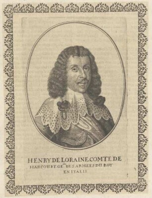 Bildnis des Henry de Loraine, Comte de Harcourt