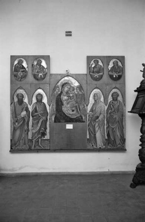 Madonna mit vier Heiligen und den vier Evangelisten (rekonstruiert)