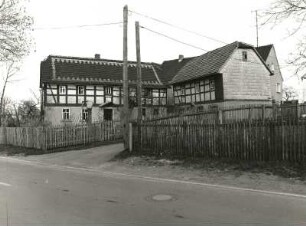 Blankenhain (Kreis Werdau), Hauptstraße 119. Hakenhof (um 1800)