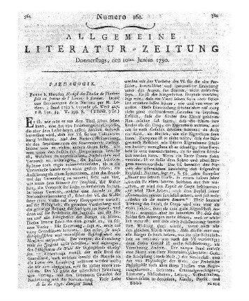 [Müller, J. E. F. W.]: Fragmente für Spaziergänger. Leipzig: Beygang 1789