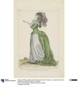 Gallerie des Modes et du Costume Français: La brillante Nymphe du Palais Royal. ddd.305