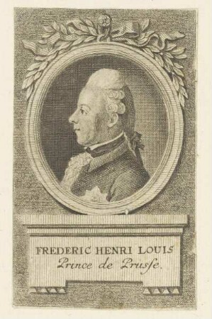Bildnis des Frederic Henri Louis, Prince de Prusse