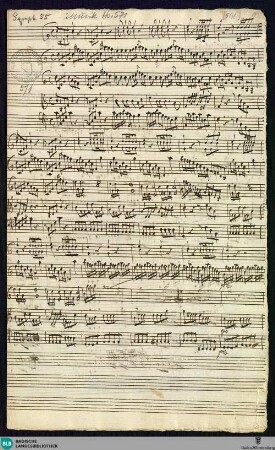 Symphonies - Mus. Hs. 571 : orch; C; BrinzingMWV 7.119