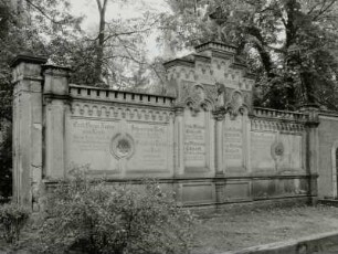 Wandgrabmal der Familie Eckhardt