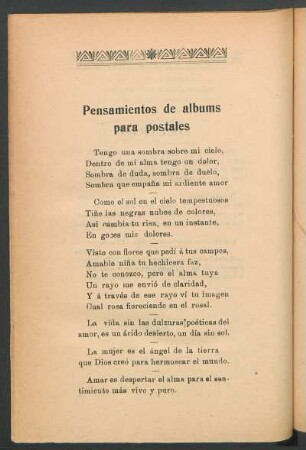 Pensamientos de albums para postales