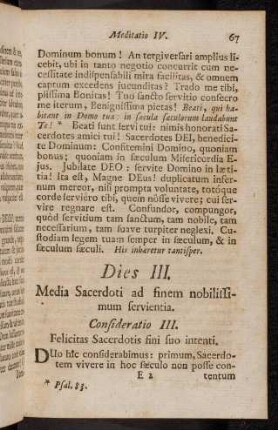 67-79, Consideratio III
