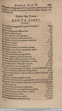 CAPITA LIBRI secundi.