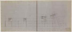 Geschäftshaus Knesebeckstraße/Kurfürstendamm, Berlin-Charlottenburg: Grundriss 2.OG 1:100